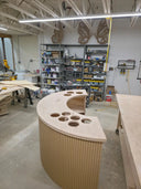 Round Bar Counter – 6 ft Event & Catering Bar