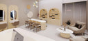 Cream Beauty Salon Interier Design