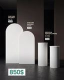 event backdrop set