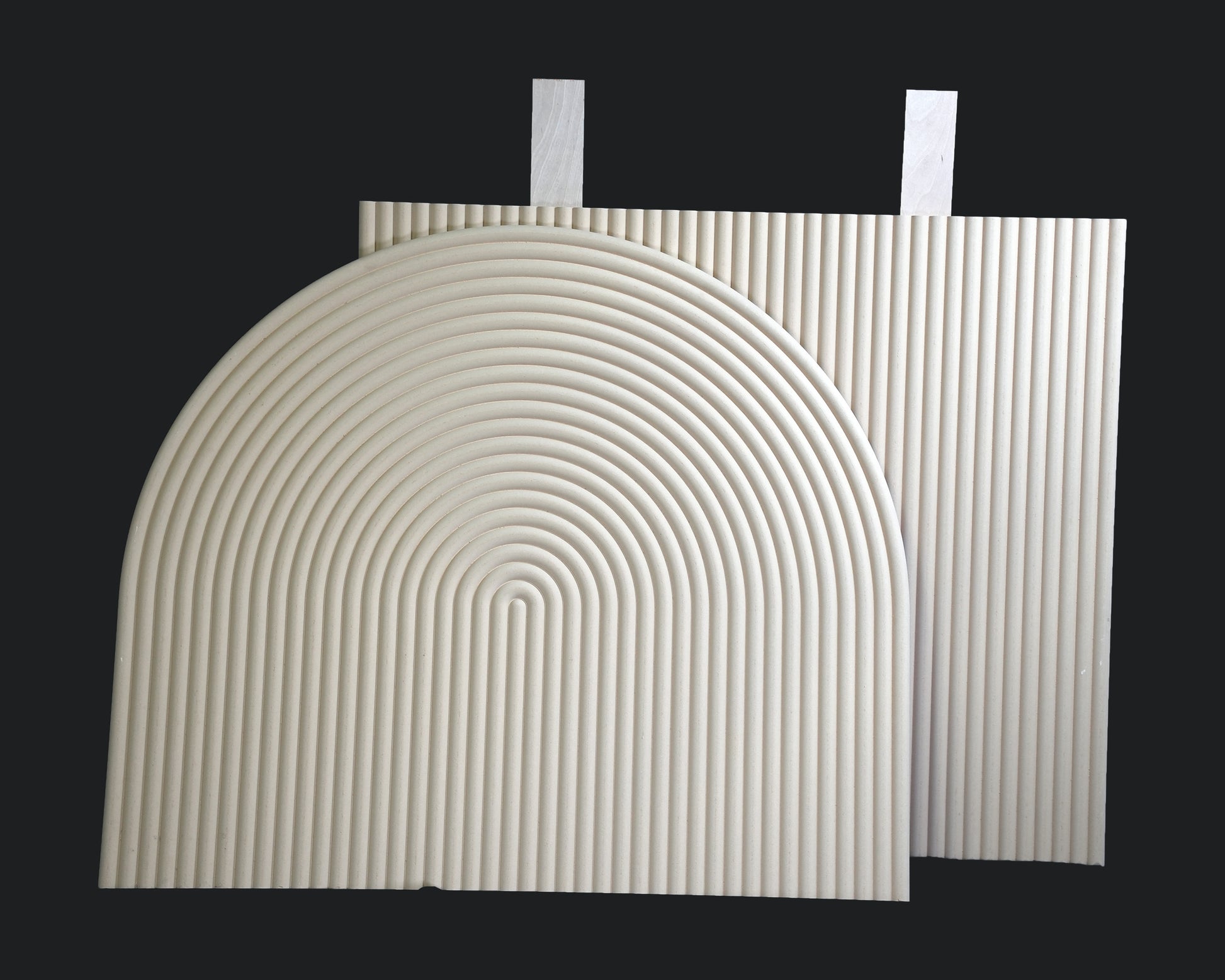 Oval Rippled Backdrop