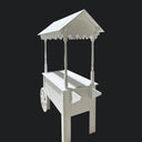 White Sweet Cart