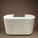 Curved Ripple Reception Desk in USA