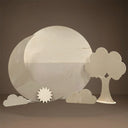 tree theme backdrop set